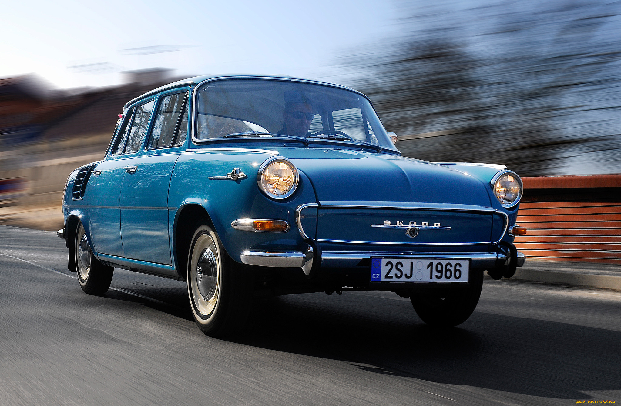 skoda 1000 mb 1966, , skoda, 1000, mb, 1966, blue